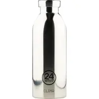 24Bottles Drinkfles '500 ml' zwart / zilver