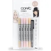 Taidepiste Ciao markerset Portrait Colours 1 (6 stuks)