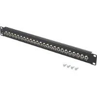 Renkforce 24 poorten BNC-patchpaneel 483 mm (19) 1 HE Ingericht