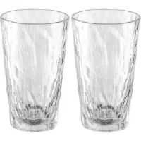 Koziol Waterglas Koziol Superglas Club No. 06 300 ml Transparant (Set van 2)