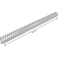 DeLOCK Cable Duct flexible self-adhesive screwable 35 x 30 mm - length 50 cm grey