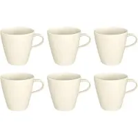 Villeroy & Boch Koffiekop Manufacture Rock Blanc Met Oor (6-Delig)