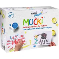 Kreul Peinture Aux Doigts Mucki, Kit 5 X 50 Ml 29101