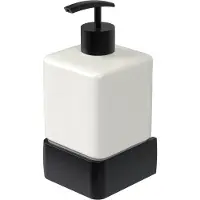 Haceka Aline zeepdispenser zwart