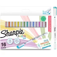 Sharpie S. marker en markeerstift Note Duo - Blisterverpakking van 16