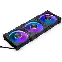 Phanteks D30 PWM Reverse Airflow D-RGB zwart | 3-pack 120mm kastventilator