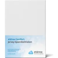 Eterea Cosmesi Naturale etérea Jersey Hoeslaken 60x120 - 70x140 cm Oekotex Made in Green - 100% katoen - Wit