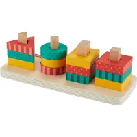 Fisher-Price Hout Vormen Stapelen