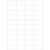 Schäfer Shop Universele etiketten, 52,5 x 29,7 mm, permanentklever 4000 stuks
