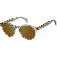 David Beckham Zonnebril DB 1178/S 50/21/145 Grijze Acetaat monturen MAN DB 1178/S