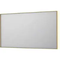 Ink Spiegel sp32 140x4x80 cm incl. Indirect led-verlichting rondom en spiegelverwarming geborsteld mat goud