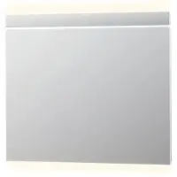 Ink Spiegel SP6 100x4x80 cm Met Spiegelverwarming Aluminium Kader