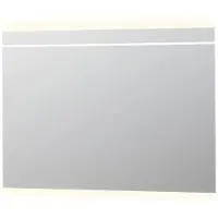 Ink Spiegel SP6 120x4x80 cm Met Spiegelverwarming Aluminium Kader