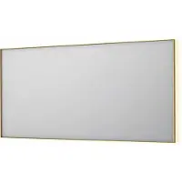 Ink Spiegel SP32 160x4x80 cm Incl. Indirect LED-Verlichting Rondom en Spiegelverwarming Geborsteld Mat Goud