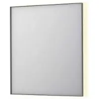 Ink Spiegel sp32 70x4x80 cm incl. Indirect led-verlichting rondom en spiegelverwarming geborsteld rvs
