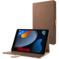 Phreeze Hoesje geschikt voor iPad 2021 2020 2019 10.2 inch 9e 8e 7e generatie hoes luxe kunstleer bookcase smart cover