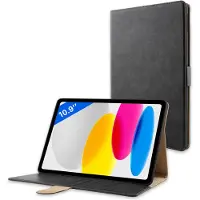 Phreeze Hoesje geschikt voor iPad 2022 10.9 inch 10e generatie Case Hoes Luxe Kunstleer Bookcase Smart Cover