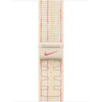 Apple 40mm Nike Sport Loop Smartwatch-band Sterrenlicht/roze