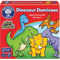 Orchard Toys Orchard- Dinosaur Dominoes Mini Game (600353)