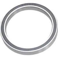 Union CB-251 2RS, buiten- en binnenring, zwart, zilver, 40 x 50 x 6 mm, zwart, zilver, 40 x 50 x 6 mm