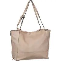 Liebeskind berlin Leren LOU 2 3D Leather Shopper Stone Lichtbruin