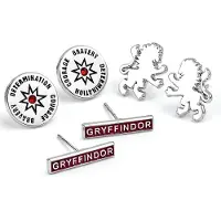 Ginza.se Gryffindor Icons Earrings Set Zilver Man