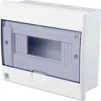 TRU COMPONENTS TC-GYB5-12 Installatieverdeler 295 x 230 x 95 ABS, PC, Staal 1 stuk(s)