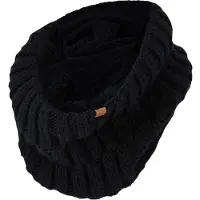 Sarlini Winter Colsjaal Effen Navy