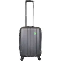 Saxoline harde handbagage sterk en voordelig - 54cm (S) - Matrix - Grijs - Antraciet / Small