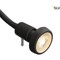 SLV Flexibele leeslamp Dio Flex zwart