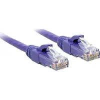 Lindy 48123 Cat6 U/UTP-kabel, paars, 2,00 meter