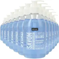 Sence 12x Savon Handzeep Provencal Lavendel 500 ml
