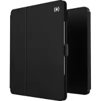 Speck Tablethoes geschikt voor Apple iPad Pro 12.9 Inch (2022) Hoes | Balance Folio Bookcase + Stylus Houder - Zwart