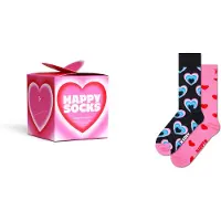 Happy socks Sokken navy / lichtblauw / lichtroze / rood