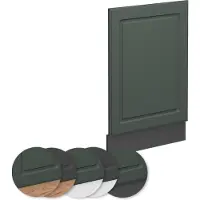 Vicco Fame-Line Frontpaneel – 45 cm, WB Eik Groen-Goud Landhuis