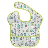 BUMKINS - SuperBib Baby Slab - Cacti (6-24 maanden)