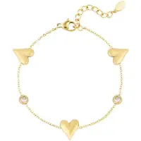 Yehwang Gleaming Love armband - Goudkleur