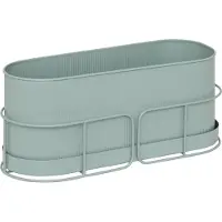 Atmosphera Aze Planter Bloembak - Hangend - 47x18x21cm - Celadongroen