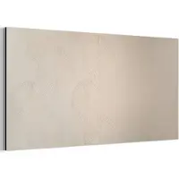 MuchoWow Aluminium schilderij 40x20 cm - Wanddecoratie metaal - Japandi - Beige - Modern - Metalen muurdecoratie woonkamer - Decoratie industrieel - Foto op dibond - Industriële accessoires slaapkamer