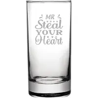 Fusion Gegraveerde longdrinkglas 28,5cl Mr. Steal your heart