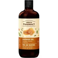 Green Pharmacy Douchegel Manuka honing en olijfolie - voor mannen en vrouwen - hydrateert de huid - 500ml