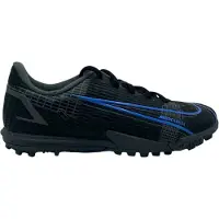 Nike - JR Vapr 14 academy TF - Kids - Zwart/Blauw - Maat 33.5