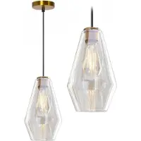 Toolight App438-1Cp Hanglamp Wit 29,5X18X29,5Cm