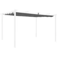 Sweeek Dakdoek voor Isla pergola 3x4m Grijs
