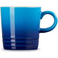 Le Creuset 6 aardewerken espressokopjes Azure 0,1l