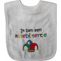 Funnies Witte slab met "Ik ben een Keiebijtertje" - carnaval, helmond, feest, brabant, keiebijters, feestje
