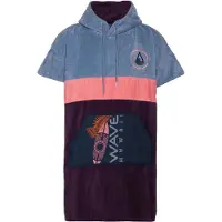 Wave Hawaii - Poncho Kiholo - Surfponcho M, blauw