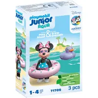 Playmobil Junior 71706 Minnie with buoy. Floats in water. Bath toy. Junior & Disney. From 12 months