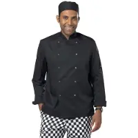 Dennys Economy Kochjacke Langarm (L)