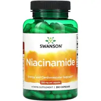 Swanson Health - Niacinamide, 250 mg - 250 capsules